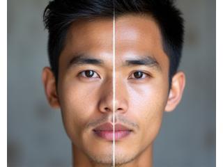 Gambar Sebelum-Selepas Kulit Pelanggan 2