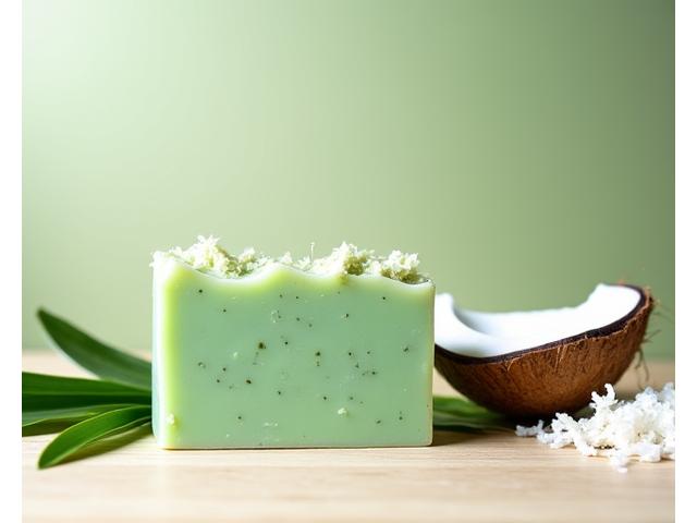 Sabun Pandan Kelapa dengan bau tropika